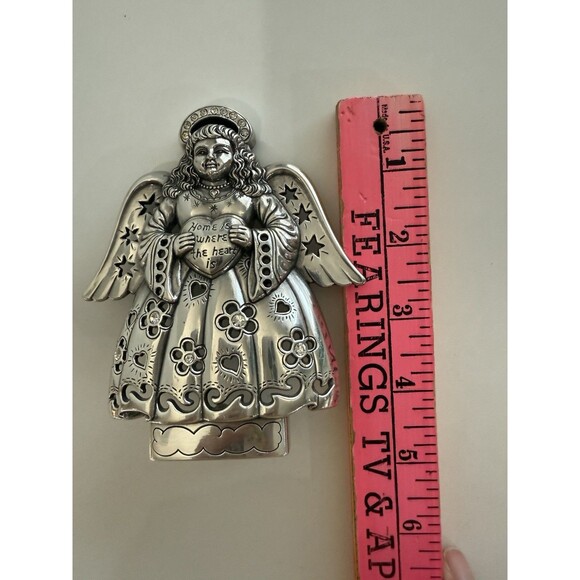 Brighton Angel Heart Night Light Swarovski Crystal Home Where The Heart Is - Picture 7 of 9